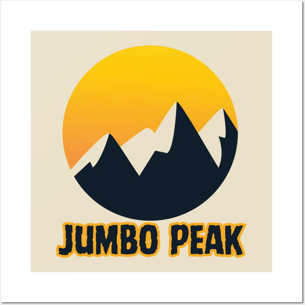 Jumbo Peak Wall Art by Canada Cities
